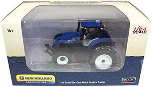 New Holland T7.315 Tractor w/ Dual Wheels - SpecCast 1:64 Blue