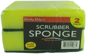 Scrubber sponge set, Case of 24