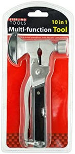 Sterling 10 in 1 Multi-Function Hammer &amp; Axe Tool - Pack of 4