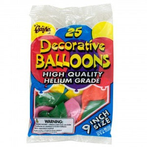 Helium Grade Latex Balloons - Pack of 72