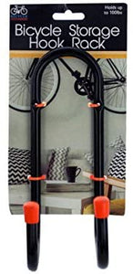 bulk buys Wall Mount Bicycle Storage Hook Rack - Pack of 6