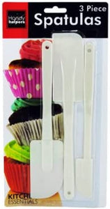 48 Pack of 3 pk assorted sizes spatulas