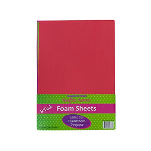 8&quot; x 12&quot; Foam Sheets Set-Package Quantity,24
