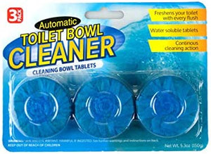 bulk buys Automatic Toilet Bowl Cleaner Tablets - Pack of 40