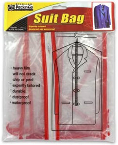 Plastic Suit Bag, Case of 24
