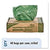 Stout Eco-Degradable Plastic Trash Garbage Bag, 33gal, 1.1mil, 33 x 40, Green, 40/Box