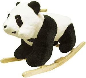 Happy Trails Plush Children's Rocking Panda Bear