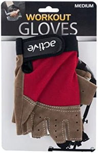 Medium Size Breathable Workout Gloves - Pack of 12