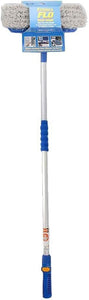 Ettore Extend-A-Flo Auto Wash Brush; 10-inch Flo-Brush and 72-inch Handle