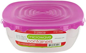 Microwave Food Containers Set - Pack of 24
