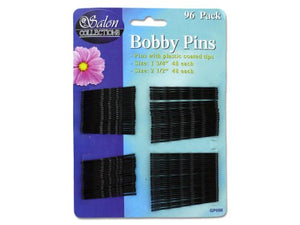 Black Bobby Pins, Case of 40
