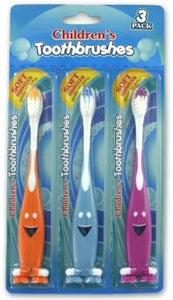 Kids Colorful Toothbrush Set - Pack of 48