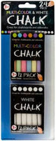 Multi-Color and White Chalk Set-Package Quantity,24