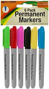 bulk buys Colored Permanent Markers Set - Pack of 32