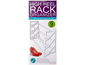 bulk buys High Heel Rack Organizer - Pack of 2