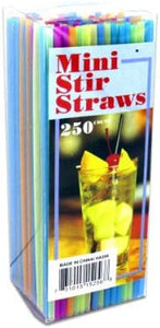 Mini stir straws, Case of 48