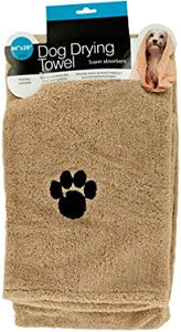 Large Super Absorbent Dog Drying Towel - Pack of 4