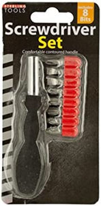 Screwdriver Set With 8 Bits - Pack of 48