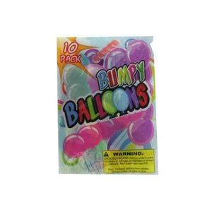 Giant bumpy balloons -10 pack - Pack of 48