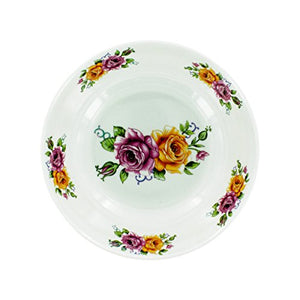 Bulk Buys Melamine bowl, assorted designs (Set of 48)