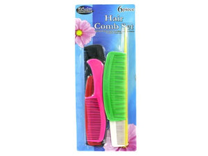 Hair Comb Set, Case of 96