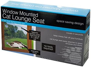 Bulk Buys Window Mounted Cat Lounge Seat-3-Pack