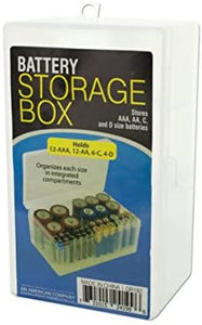 bulk buys Battery Storage Box - Pack of 24