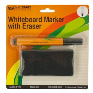 Bulk Buys Whiteboard Marker &amp; Eraser Set