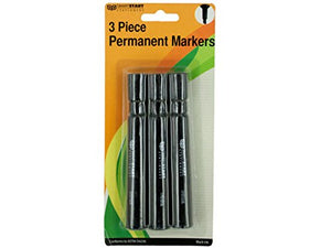 Black Permanent Marker Set - Pack of 60