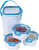 Classic Cuisine 82-HH092 3 Piece Portable Food Storage Set with Insulated Bag