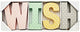bulk buys Wish Letters Wall Decor (Case of 8)
