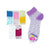 Bulk Buys mid cut dots 6-8 socks (Set of 72)