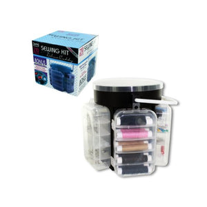 Bulk Buys Deluxe sewing kit with custom storage caddy