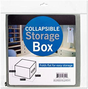 bulk buys Small Square Collapsible Storage Box - Pack of 36