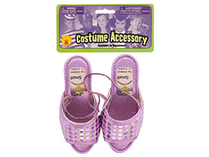 Small Dress &amp; Dazzle Girls039; Lavender Sequin Dot Shoes - Pack of 20