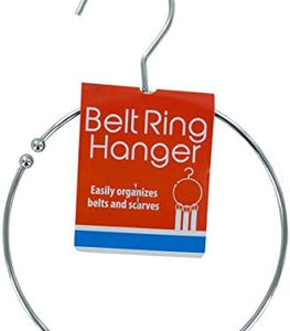 Metal Belt Ring Hanger - Pack of 24