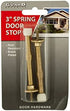 Brass-Plated Spring Door Stops - 96 Pack
