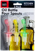 3 pack oil bottle pour spouts, Case of 72