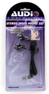 audio Stereo Headphone Set - Pack of 25
