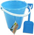 Solid colored beach pail with shovel-Package Quantity,12