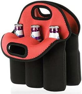 bulk buys Six Pack Protective Bottle Carrier - Pack of 4
