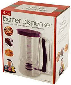 Batter Dispenser With Squeeze Handle - Pack of 2