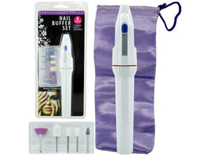 Battery Operated Nail Buffer Set-Package Quantity,10