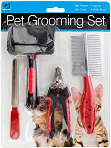 duke039;s Dog Grooming Set - Pack of 4