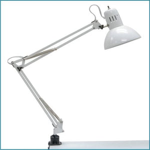 Studio Designs Swing Arm Lamp with 13-watt CFL Bulb, Black