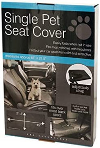 bulk buys Single Pet Auto Seat Cover