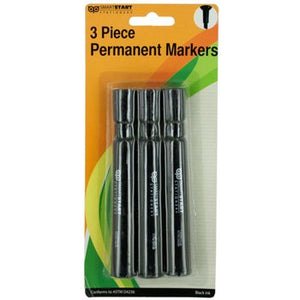Black Permanent Marker Set - Pack of 20