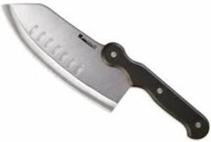Ronco Rocker Knife, Specialty Knife with Curved Blade and Full-Tang Handle, High-Carbon Stainless Steel Construction, Triple-Riveted
