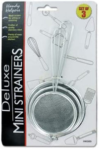 Small Strainers - Set of 12