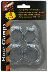 Stainless Steel Hose Clamps - Pack of 48